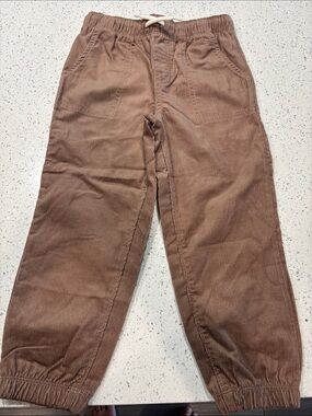 Carter's Brown Corduroy Elastic-Waist Kids Pants